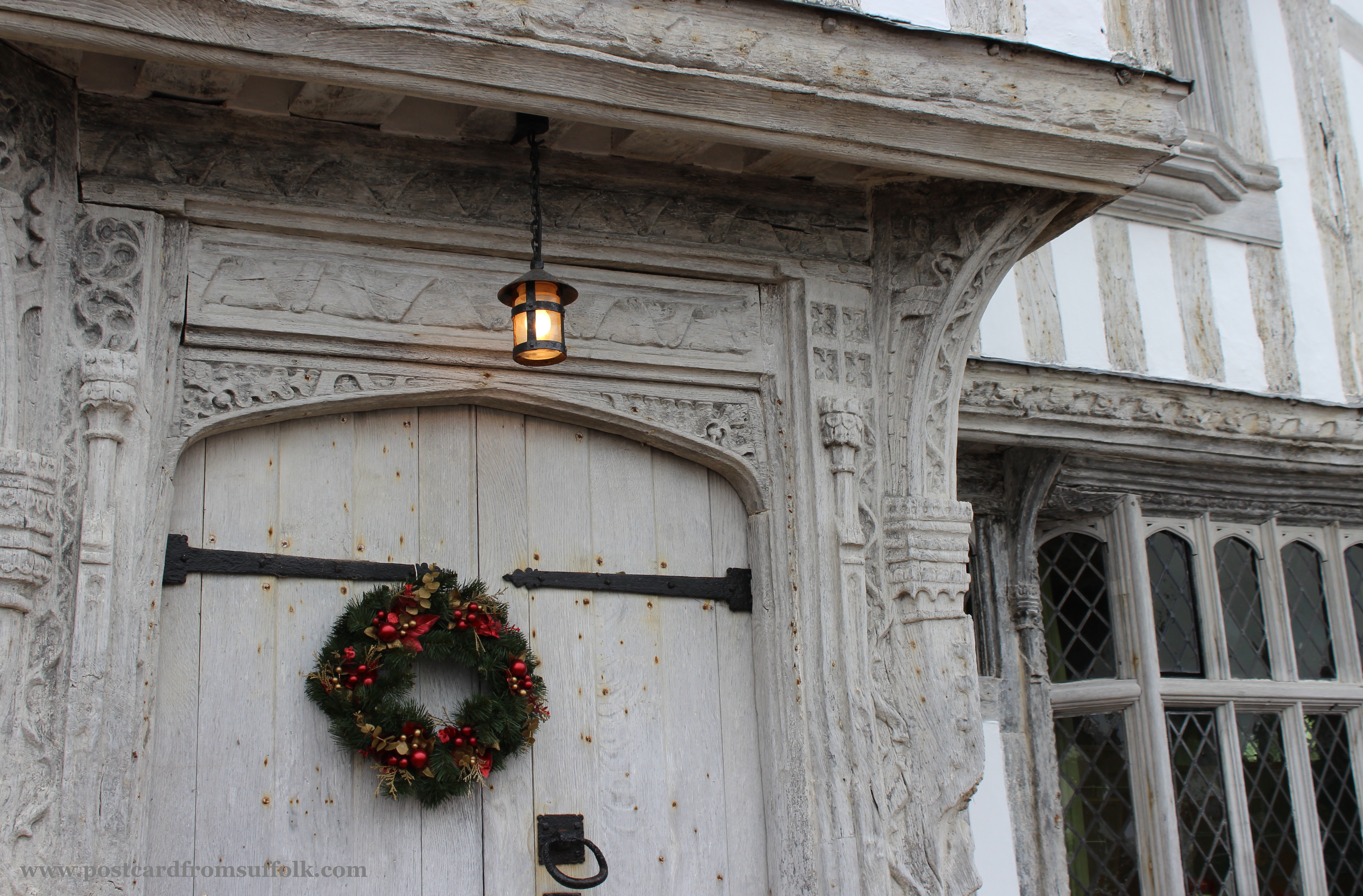 Lavenham Christmas Fair Postcard from Suffolk